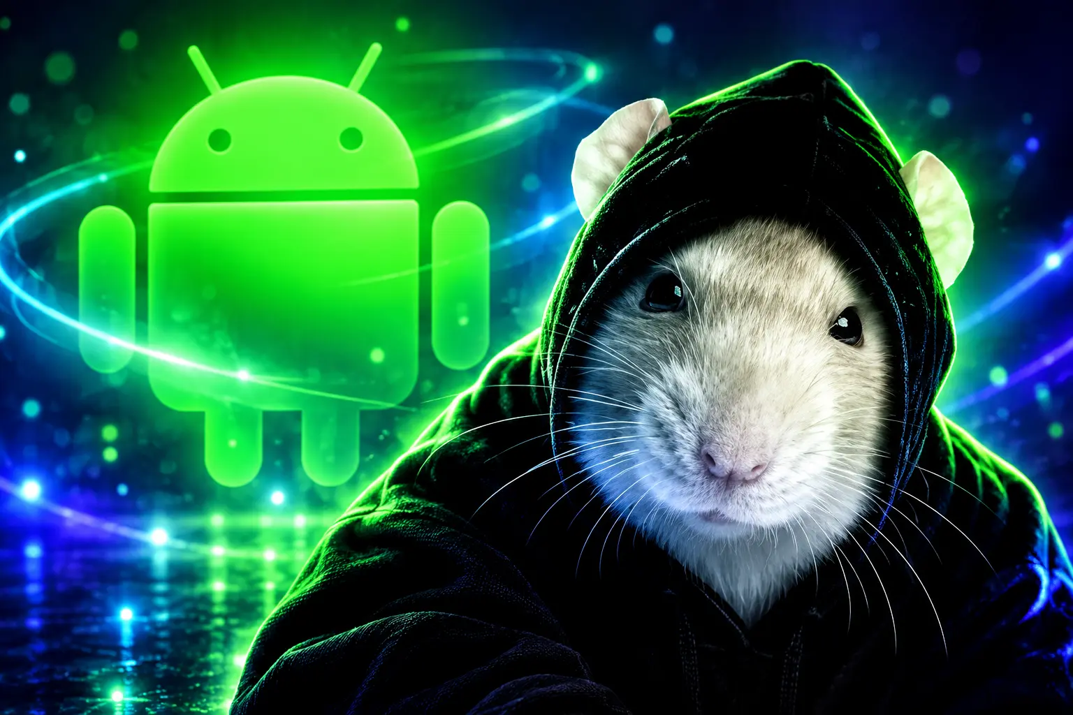 RatHat Android malware wireless debugging shell access