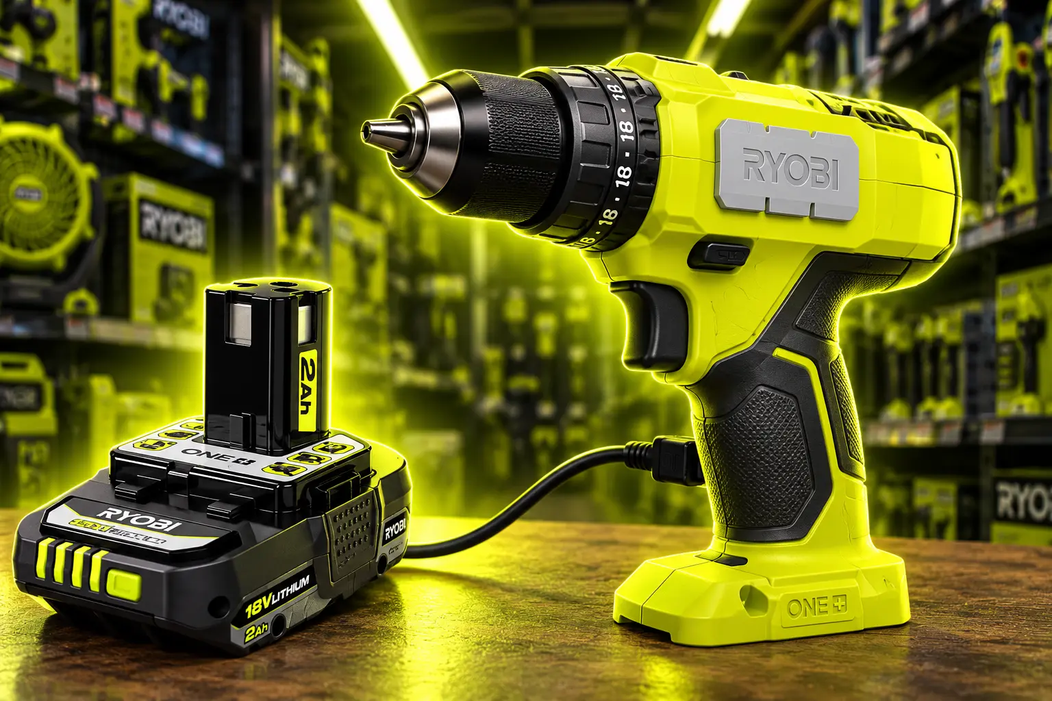 Ryobi 12V rechargeable drill $34.98 Home Depot