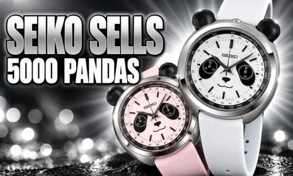 Seiko sells 5000 panda chronographs November 2026