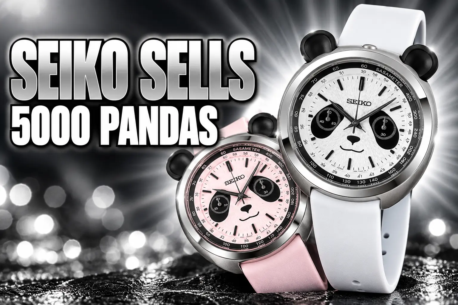 Seiko sells 5000 panda chronographs November 2026