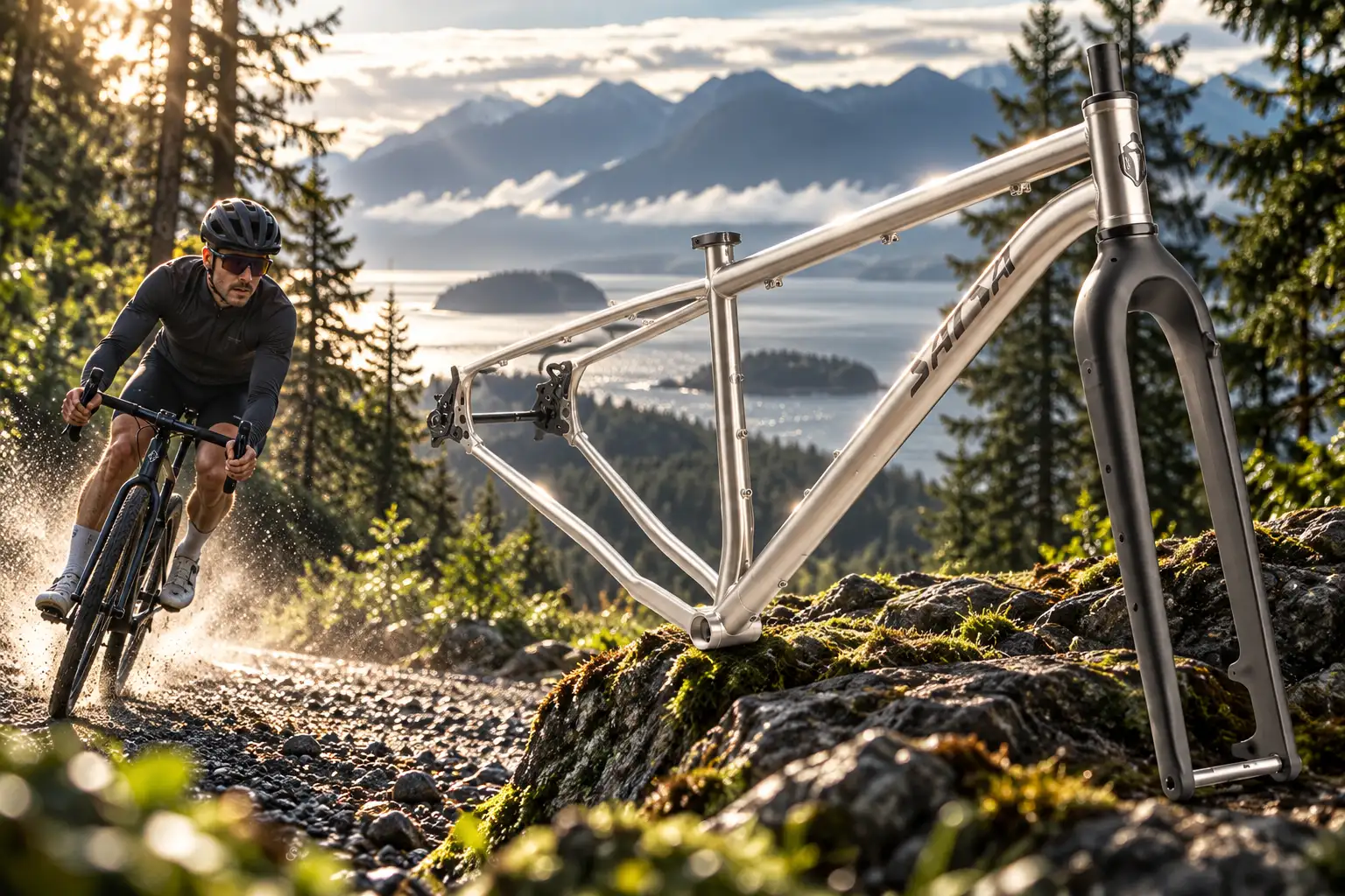 Squamish six gravel bikes field test split