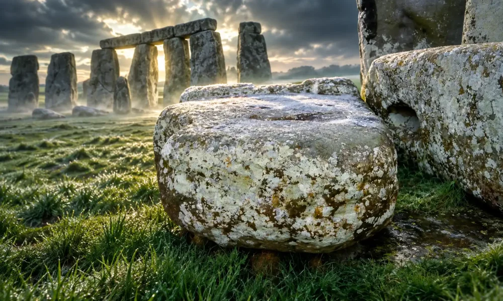 Stonehenge Altar Stone ice only to Doggerland
