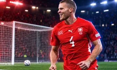 Switzerland beat ten-man Scotland 3-0 at Hampden