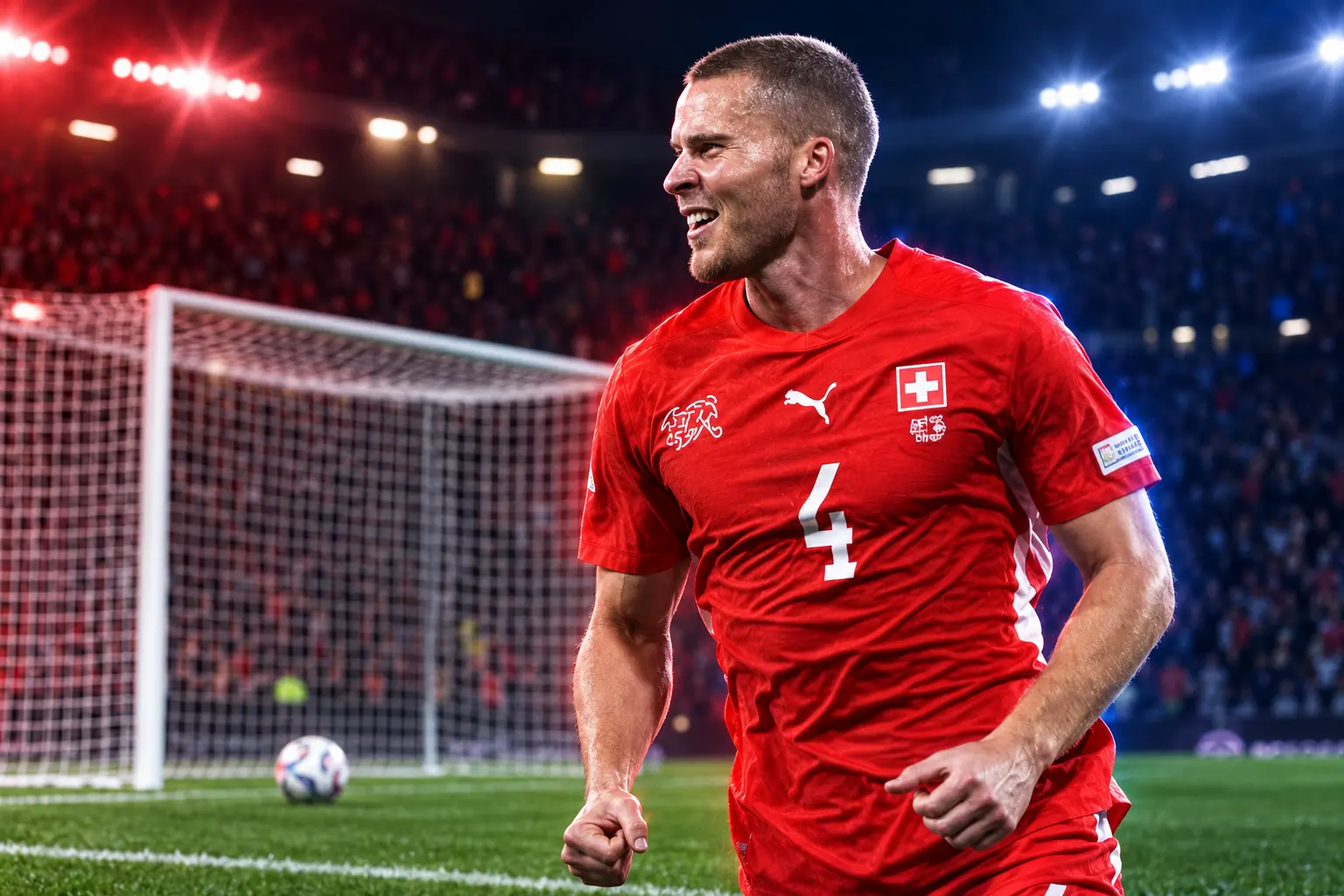 Switzerland beat ten-man Scotland 3-0 at Hampden
