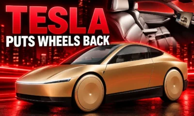 Tesla Cybercabs New York steering wheels drivers