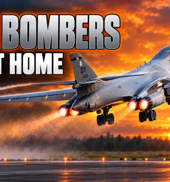 US B-1 bombers leave RAF Fairford after Iran threat