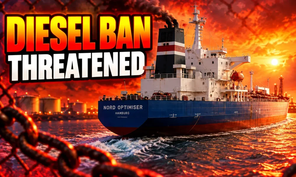 US diesel export ban Mexico Europe fuel prices