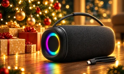 USB-C gadgets gift guide portable charger speaker