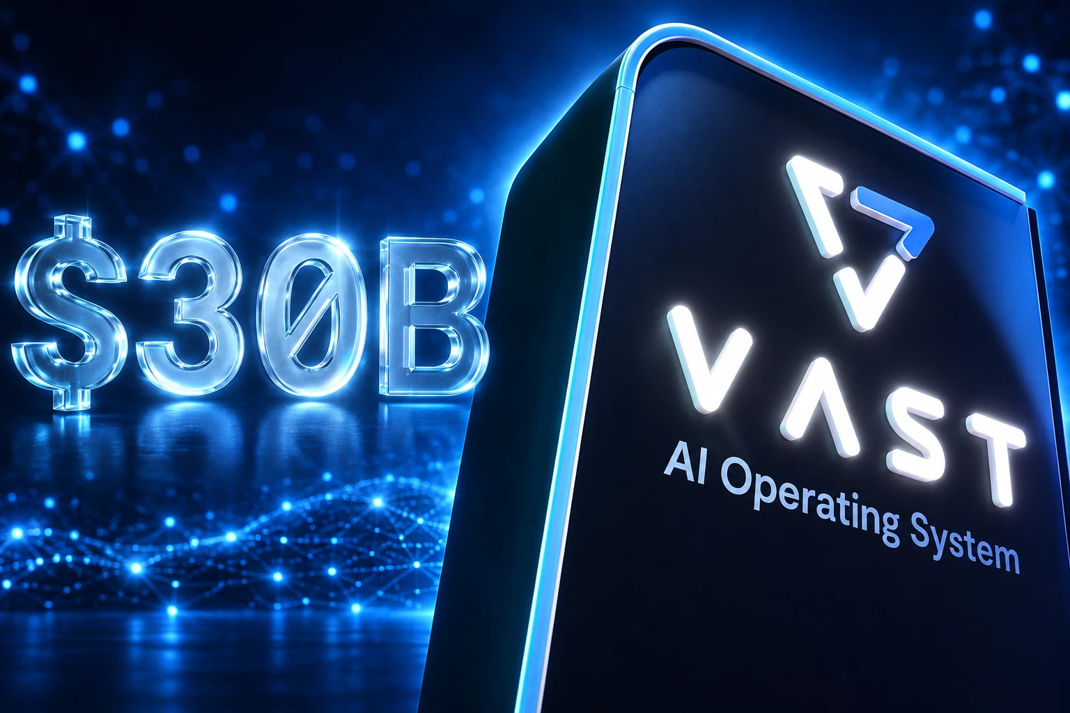 VAST Data $30 billion Series F DataEnclave preview